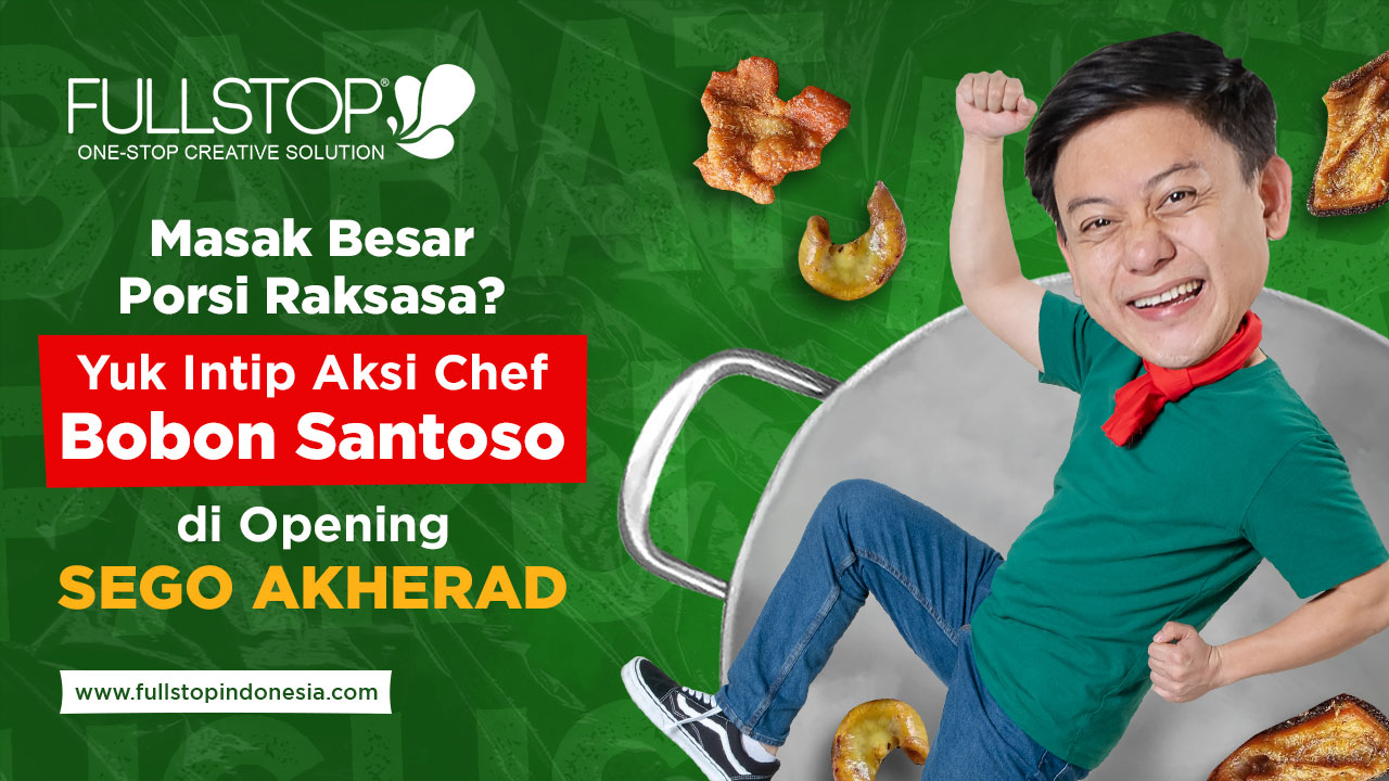 Masak Besar Porsi Raksasa? Yuk Intip Aksi Chef Bobon Santoso di Opening Sego Akherad